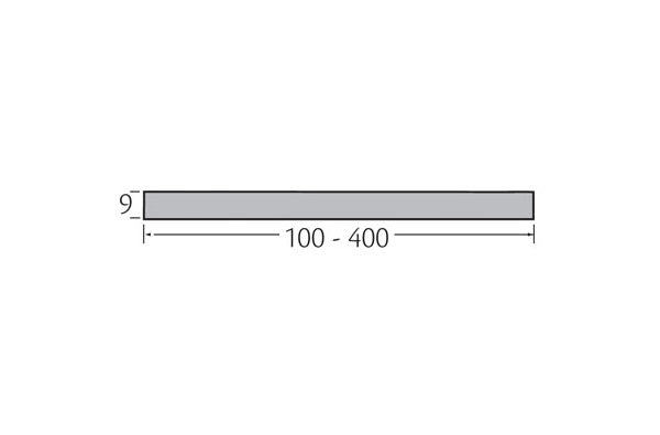 Volschuim platpaneel 150x9 mm