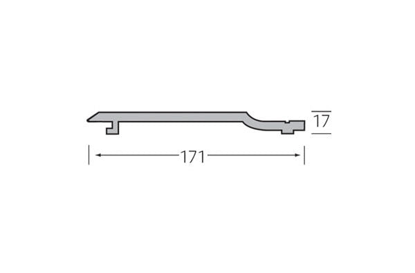 Milexx Rabatdeel 150 mm