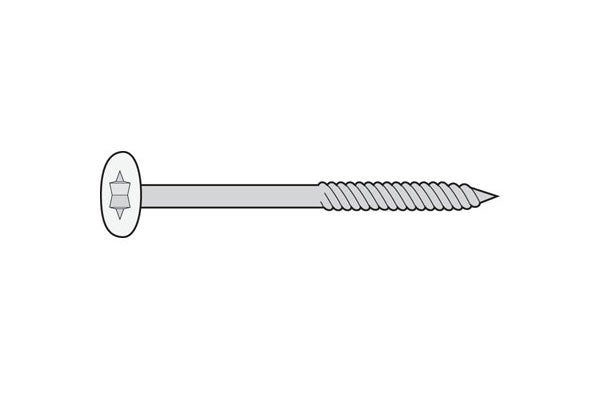 Torx schroef 4.8x60 mm 100 stuks