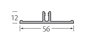 Montageprofiel verbinding