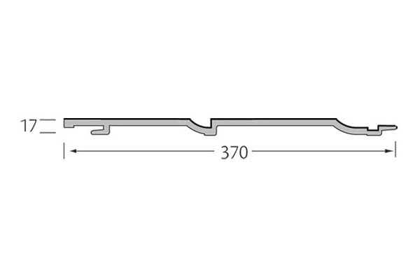 Eurotexx dubbel rabat T-rex structuur