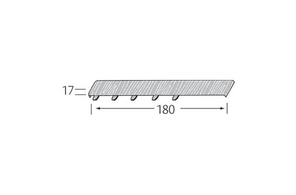 Eurotexx stootvoeg potdeksel 180 mm