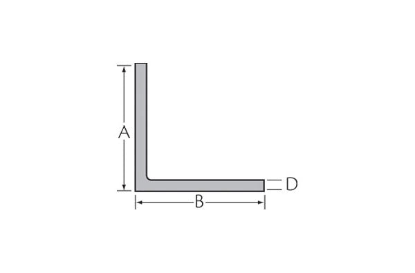 Hoekprofiel 30x30x2 mm