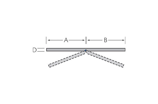 Vouwhoekprofiel 20x20x3 mm