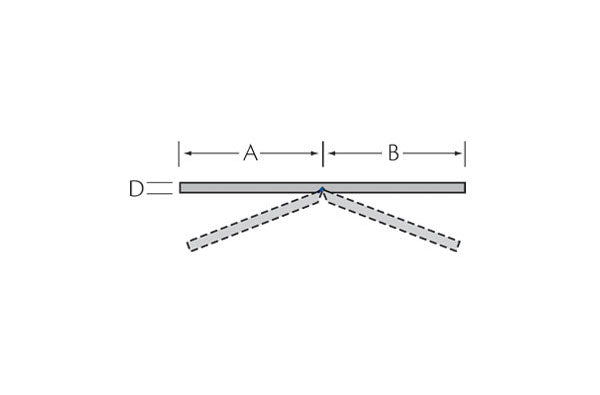 Vouwhoekprofiel 30x30x3 mm