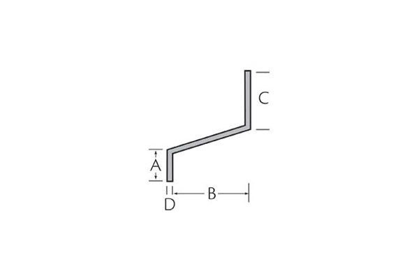 Z-profiel 20x30x30x3 mm