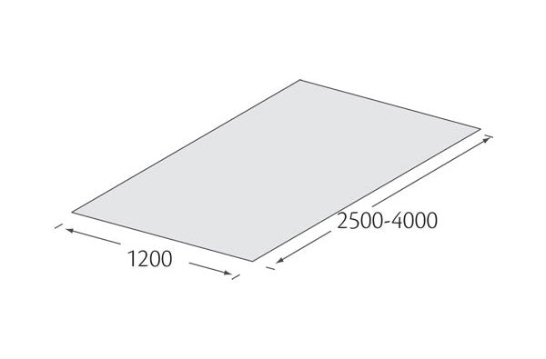 Wonderboard 2500x1200x2,3 mm structuur