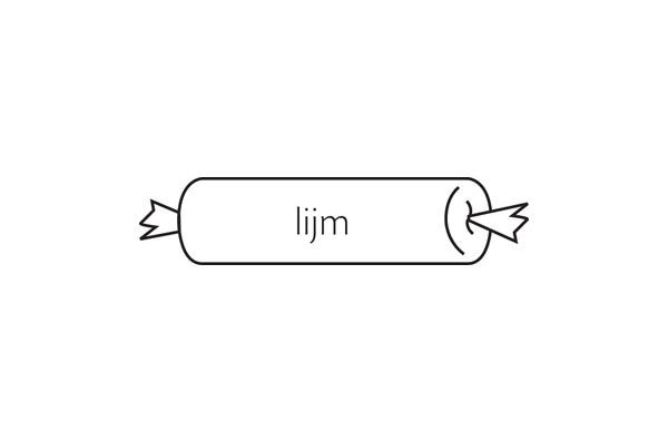 Lijmworst 600ml
