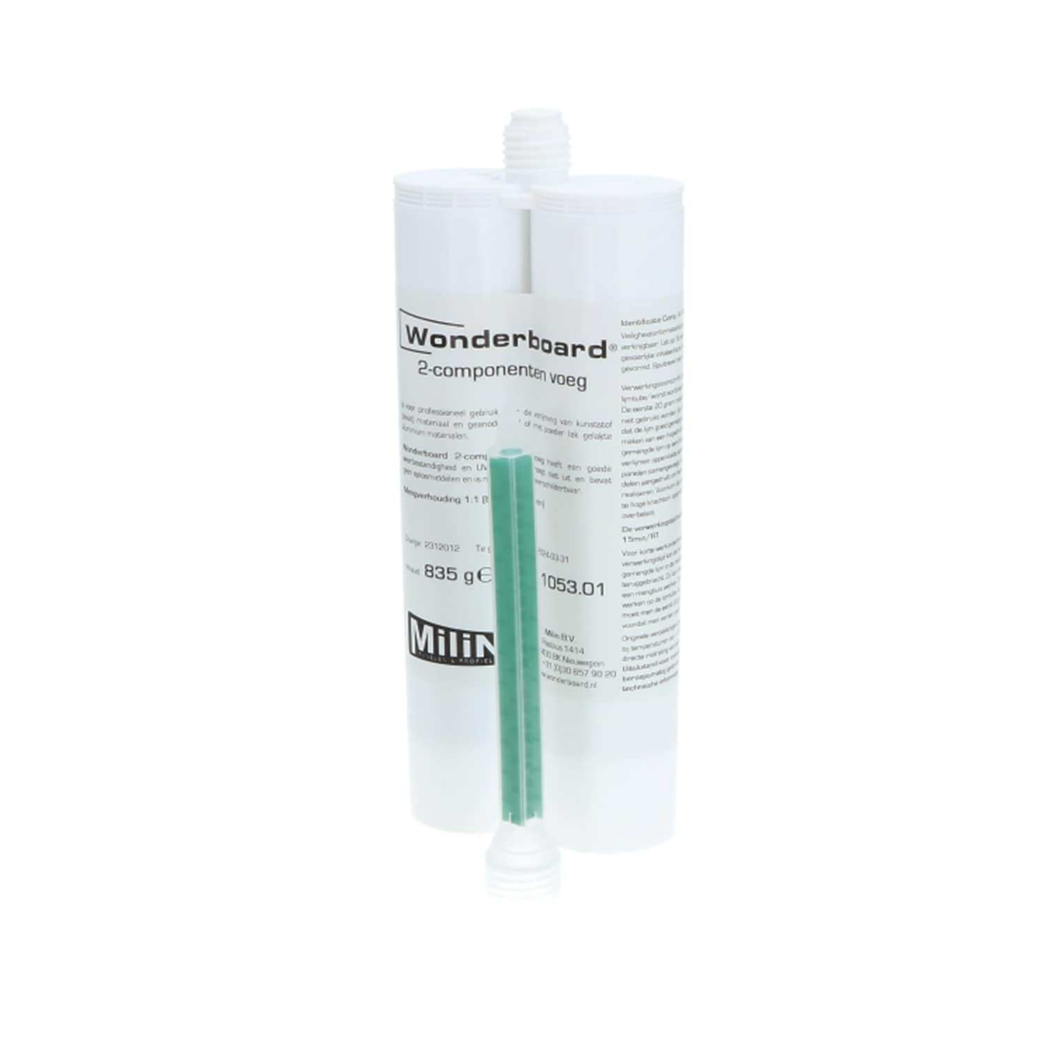 2-comp lijmpatroon 400 ml incl spuitkop