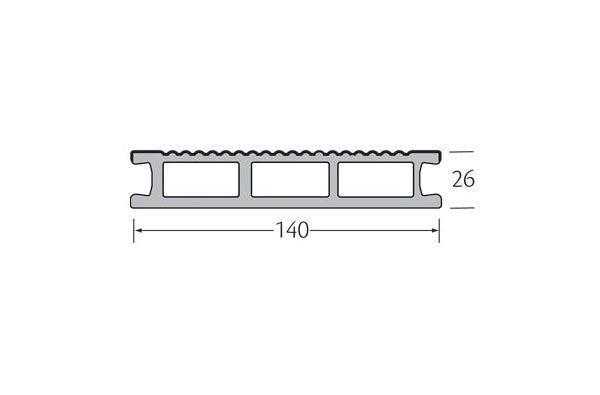 ThomDeck terrasplank classic 26x140 mm