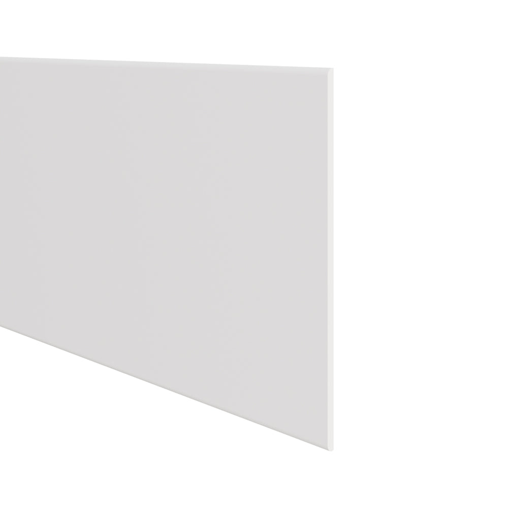 Volschuim plat 400x9 mm 2-zijdig afgerond