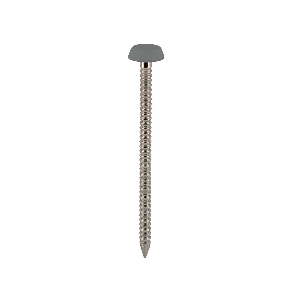 Spijker kunststof kop 40 mm 250 stuks