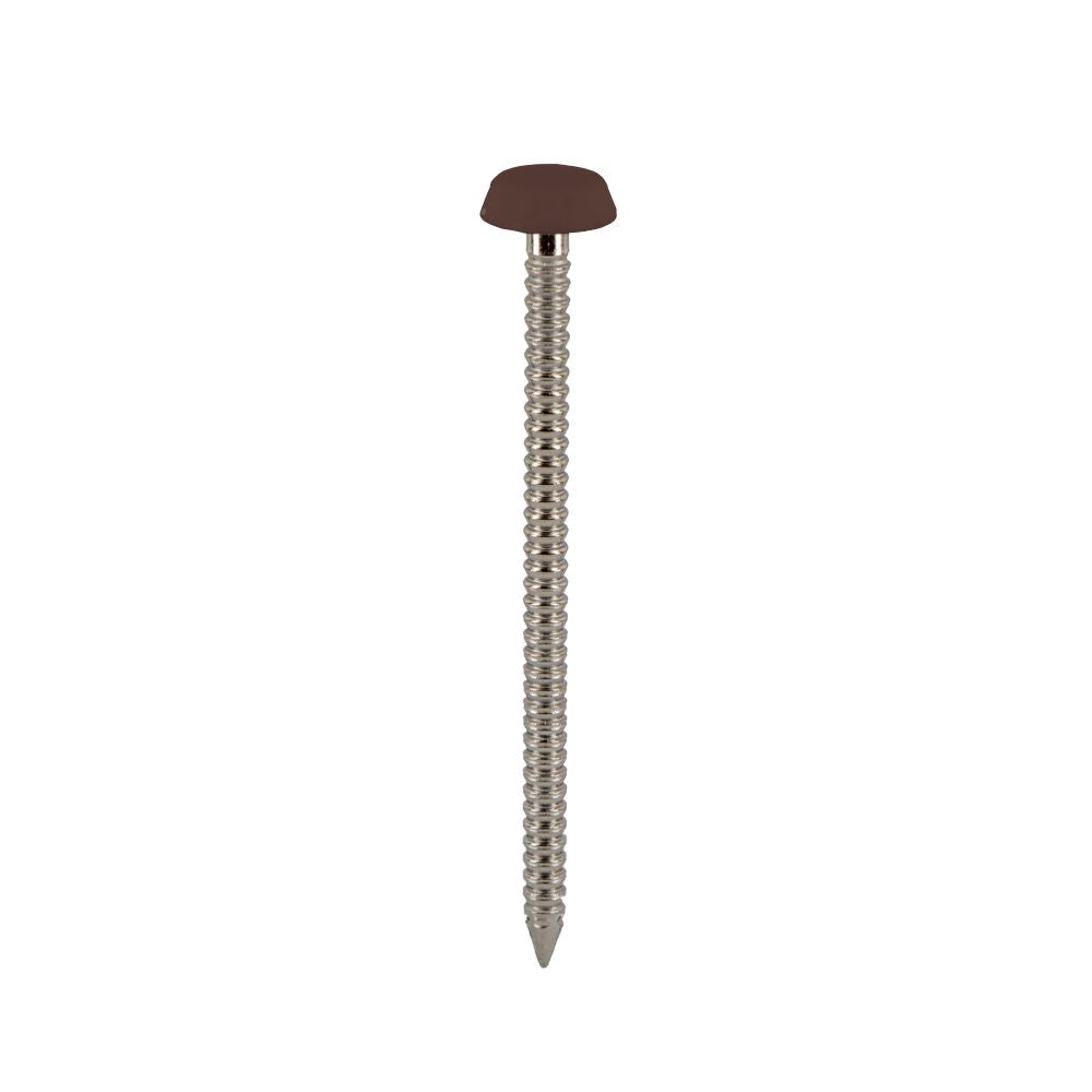 Spijker kunststof kop 40 mm 250 stuks