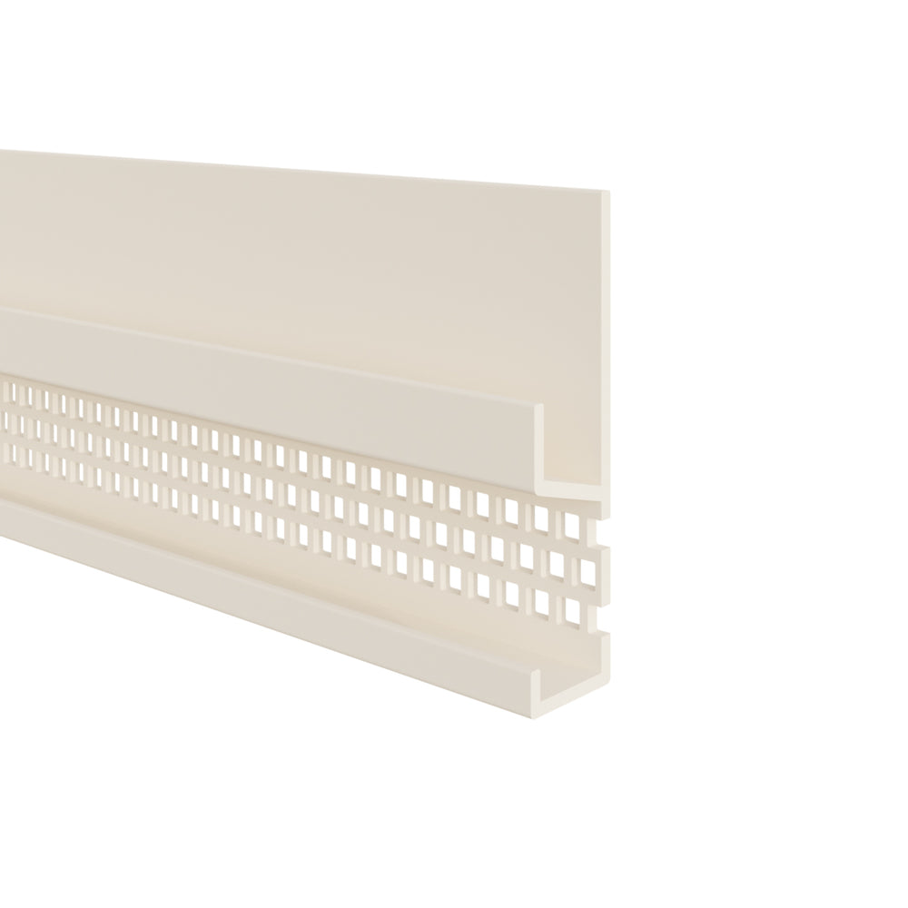 Ventilatie afsluitprofiel 65x17 mm