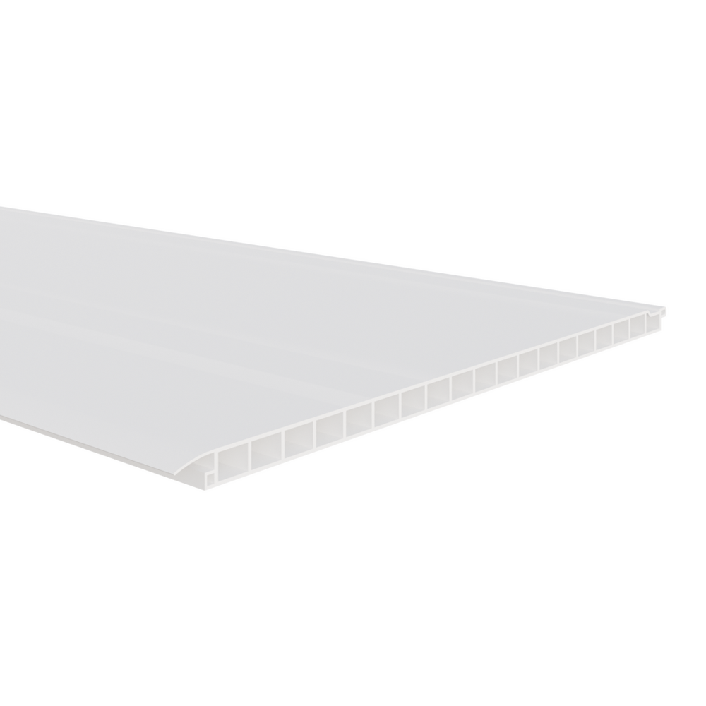 Vlak kunststof paneel 250x10 mm