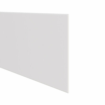 Volschuim plat 400x9 mm 2-zijdig afgerond