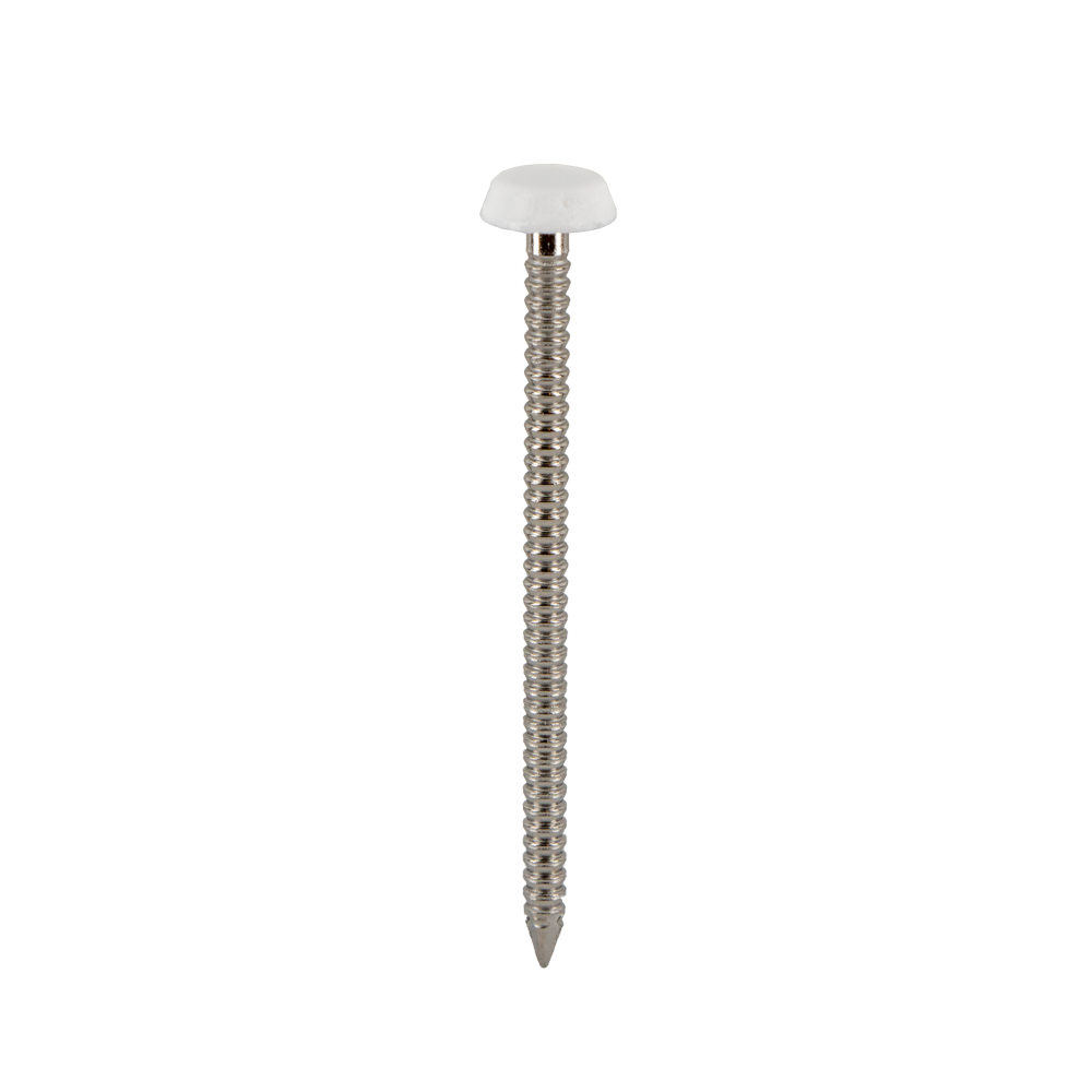 Spijker kunststof kop 40 mm 250 stuks