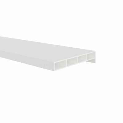 Kamerprofiel met haakse lip 100x30x15 mm
