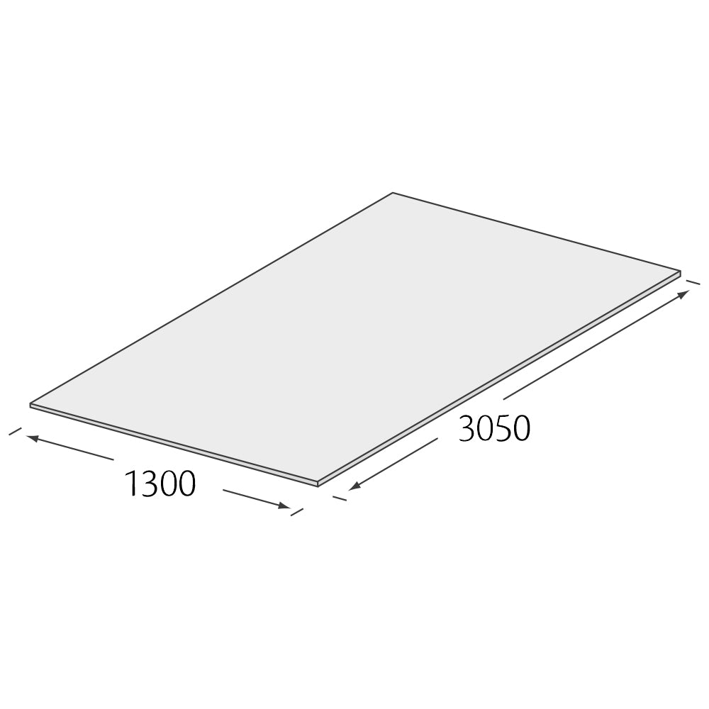 Milyt HPL plaat 3050 x 1300 x 6 mm